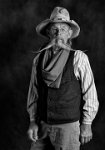 346 - COWBOY COOK IN RED - COWLES LARRY - united states <div